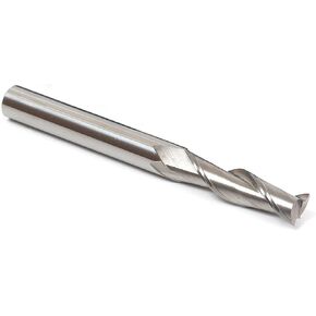Yonico Upcut Router Bits Spiral 2 Flute Solid Carbide CNC End Mill 1/4-Inch Dia. ساق 1/4 بوصة 31215-SC in Kuwait