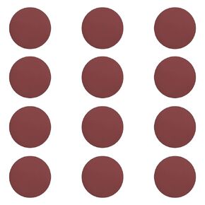 Hegebeck PSA Sanding Discs 12 Inch 80 100 120 180 240 400 Grit Aluminum Oxide Sandpaper Self Stick Adhesive Back for Wood Metal Polishing 2 Set in Saudi Arabia