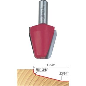 Freud 99-322: 1-1/2" (dia.) Vertical Raised Panel Bit with 1/2" shank, 3/8" large radius in Saudi Arabia