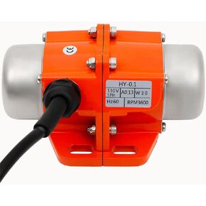 GCCSJ 40W Concrete Vibrator Vibration Motor AC 110V 3600rpm Single Phase Vibrating Motor Aluminum Alloy Case Vibrating Vibrators for Shaker Table in Saudi Arabia