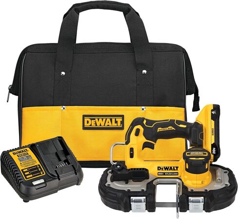 DEWALT ATOMIC 20V MAX* Brushless Cordless 1-3/4 in. Compact Bandsaw Kit (DCS377Q1) in Saudi Arabia