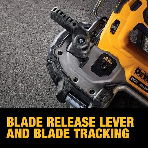 DEWALT ATOMIC 20V MAX* Brushless Cordless 1-3/4 in. Compact Bandsaw Kit (DCS377Q1) in Saudi Arabia
