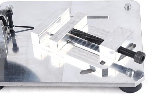 منشار قطع هواية صغير محمول، منشار طاولة محمول للحرف اليدوية، زاوية 0-45 درجة وارتفاع قابل للتعديل للمعادن الناعمة، صفائح الحديد، الخشب، البلاستيك، قطع سبائك الألومنيوم منشار طاولة صغير ميتري in Kuwait