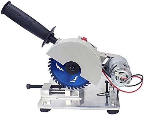 منشار قطع هواية صغير محمول، منشار طاولة محمول للحرف اليدوية، زاوية 0-45 درجة وارتفاع قابل للتعديل للمعادن الناعمة، صفائح الحديد، الخشب، البلاستيك، قطع سبائك الألومنيوم منشار طاولة صغير ميتري in Kuwait