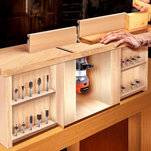 أداة توجيه مدمجة من ENERTWIST، 7.0 أمبير 1.25 حصان مجموعة أدوات توجيه خشبية متغيرة السرعة ذات بداية ناعمة مع قاعدة ثابتة، أطواق 1/4 بوصة و3/8 بوصة، دليل الحواف، دليل الأسطوانة، غطاء الغبار، مجموعة فرشاة بديلة، ETRT710S in Kuwait