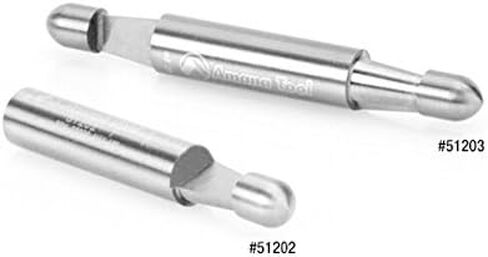 Amana Tool - 51204 Solid Carbide Short/Flat Pilot for Dado Clean Out & Dado Cleaning Flush in Saudi Arabia