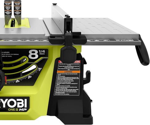 RYOBI ONE+ HP 18V بدون فرش لاسلكي 8-1/4 بوصة. طقم منشار طاولة محمول صغير الحجم مع (2) بطاريات وشاحن 4.0 أمبير in Saudi Arabia