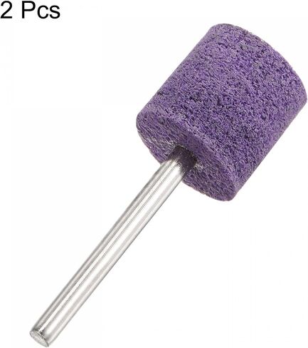 uxcell 2 Pcs Nylon Fiber Mounted Point Grinding Head 800 Grits 14mm Dia Cylindrical Polishing Wheels for Finish Polish Grinder Rotary Tool in Saudi Arabia