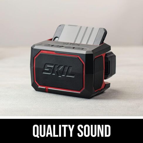 SKIL PWR CORE 12 مجموعة كومبو مدمجة بدون فرشاة 12 فولت 5 أدوات تتضمن بطاريتين وشاحن 2.0 أمبير - CB8368A-20، أحمر in Saudi Arabia