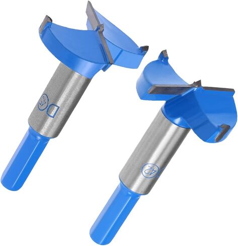 uxcell Forstner Drill Bits, 45mm, 42mm Tungsten Carbide Wood Hole Saw Auger Opener Woodworking Hinge Hole Drilling Boring Bit Cutter in Saudi Arabia