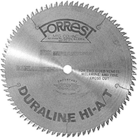 Forrest DH220807125 Duraline HI-A/T 220 مم 80 سن 30 مم أربور .125 بوصة كيرف ميلمين والخشب الرقائقي قطع شفرة منشار دائري in Kuwait