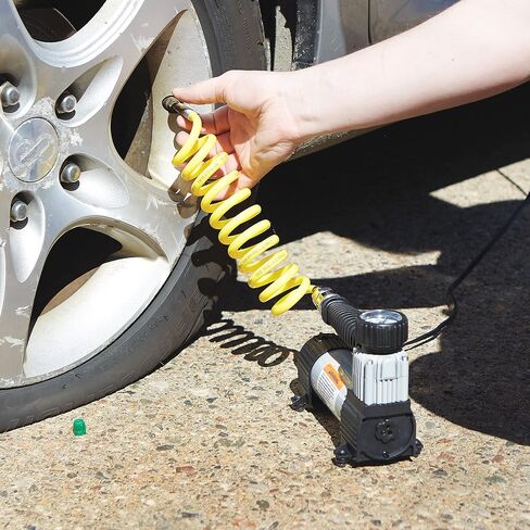 Klutch 12 Volt Portable Tire Inflator - 100 Max. PSI, 1CFM in Saudi Arabia