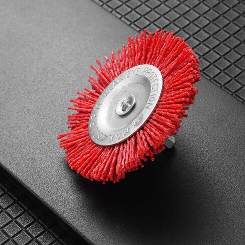 HomeSoGood Wire Wheel Brush Rustremoval Wood Polishing 1/4(02) in Saudi Arabia