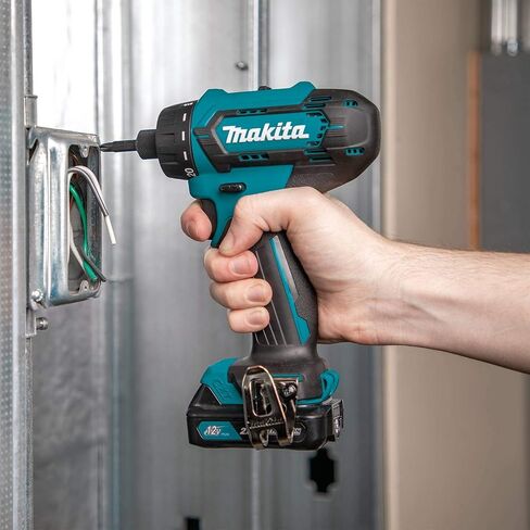 ماكيتا FD10R1 12V max CXT® Lithium-Ion Cordless 1/4 "Hex Driver-Drill Kit (2.0Ah) in Saudi Arabia