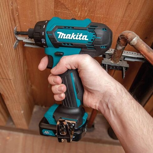 ماكيتا FD10R1 12V max CXT® Lithium-Ion Cordless 1/4 "Hex Driver-Drill Kit (2.0Ah) in Saudi Arabia