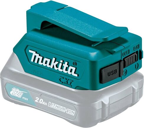 Makita FD10R1 12V max CXT Lithium-Ion Cordless 1/4" Hex Screwdriver Kit (2.0Ah) with ML103 12V max CXT Lithium-Ion Cordless L.E.D. Flashlight in Kuwait