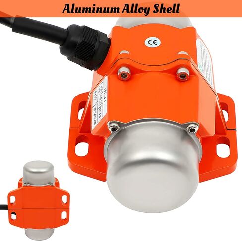 GCCSJ 40W Concrete Vibrator Vibration Motor AC 110V 3600rpm Single Phase Vibrating Motor Aluminum Alloy Case Vibrating Vibrators for Shaker Table in Saudi Arabia