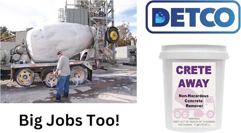 CRETE AWAY Non Hazardous Concrete Remover (5 gallon) in Saudi Arabia