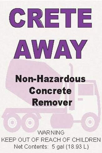 CRETE AWAY Non Hazardous Concrete Remover (5 gallon) in Saudi Arabia