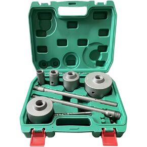 REETAI-FOUR 9Pcs SDS Plus Concrete Hole Saw Kits, Tungsten Carbide Wall Hole Cutter Cement Stone Drill Bit Sets with Connecting Rod for Brick Stone Concrete Cement. in Kuwait