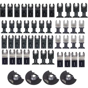 waltyotur Oscillating Tool Blade Bi-Metal Multi-Tool Blade Suitable for Metal Wood Plastic Cutting 50 Pieces in Saudi Arabia