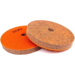 4 Inch Diamond Sponge Fiber Polishing Pads 7-Pcs/Lot for Granite Marble Artificial Stone Polishing Cleaning by YDROWN (4 Inch) in Saudi Arabia