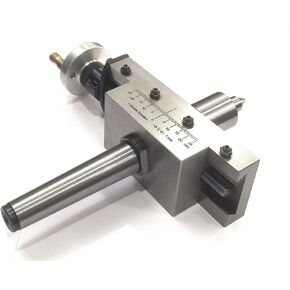 Assorts Improved Taper Turning Attachment With Revolving Live Center For Lathe Machine-metric (Morse Taper MT1)