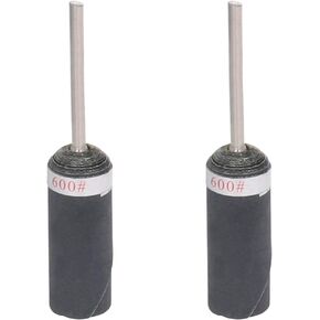 Utoolmart Sandpaper Sticks Cylinder Abrasive Polishing Grinding Mounted Point 2000 Grits 2 Pcs in Saudi Arabia