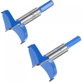 uxcell Tungsten Carbide Forstner Drill Bit Set 55mm 60mm, Woodworking Wood Hole Opener Hinge Hole Drilling Boring Bit Cutter in Kuwait