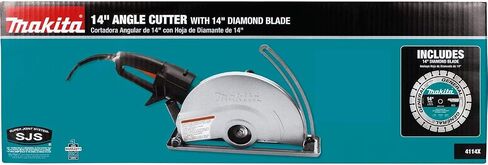 Makita 4114X 14" SJS™ Electric Angle Cutter, with 14" Diamond Blade in Saudi Arabia
