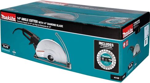 Makita 4114X 14" SJS™ Electric Angle Cutter, with 14" Diamond Blade in Saudi Arabia