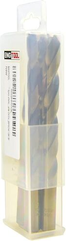 MAXTOOL 9/32 "5 قطع متطابقة من الكوبالت بطول المثقاب HSS M35 لقم الثقب الملتوي بالكامل الأرض الذهبية المستقيمة؛ JBF35G10R18E5 in Kuwait