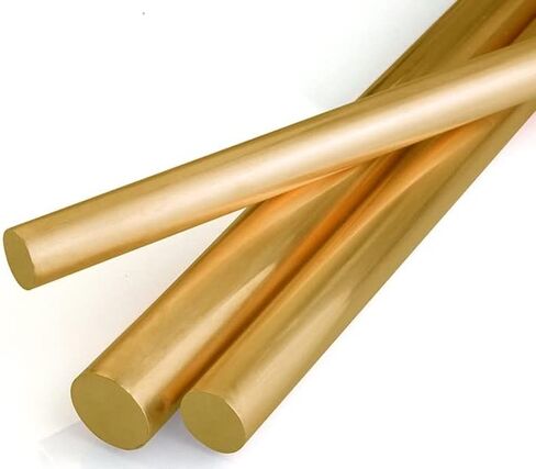 قضيب مستدير من النحاس الصلب، صناعة يدوية، مخزون شريط المخرطة، قطر 5/64 بوصة، طول 12 بوصة (20 قطعة) in Kuwait