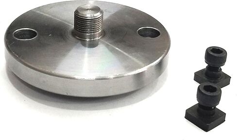 65 mm- 3 Jaws Self Centering Chuck with Back Plate & T-nuts for Milling in Kuwait