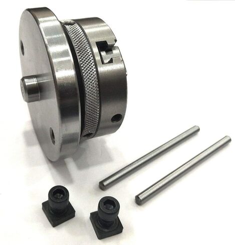 65 mm- 3 Jaws Self Centering Chuck with Back Plate & T-nuts for Milling in Kuwait