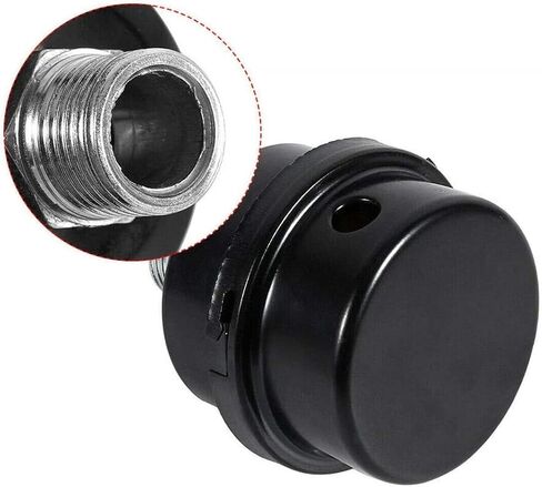 TWAITU HL018200AV Air Compressor Silencer Filter Metal Air Compressor Intake Filter Sound Muffler Silencer 20mm Thread (1/2"PT 20mm) in Saudi Arabia