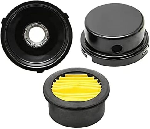TWAITU HL018200AV Air Compressor Silencer Filter Metal Air Compressor Intake Filter Sound Muffler Silencer 20mm Thread (1/2"PT 20mm) in Saudi Arabia