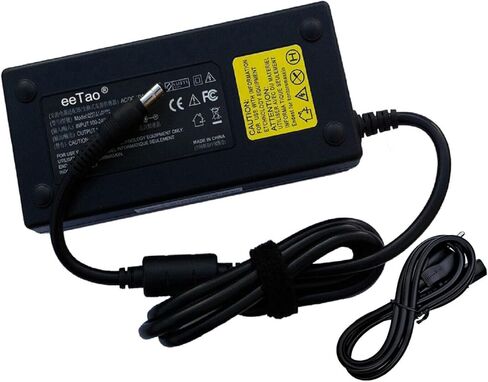شاحن محول تيار متردد/تيار مستمر 54.6 فولت من eeTao متوافق مع سلسلة Hiboy Titan Titan Pro TitanPro 800W 2400W 48V 12.5Ah 17.5Ah 48 فولت 48VDC بطارية ليثيوم أيون ليثيوم 54.6VDC 2A 2000mA سلك إمداد الطاقة in Kuwait