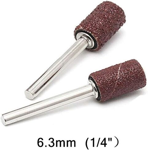 100 Pcs Drum Sanding Sleeves #400 Grit with 2 Pcs Drum Mandrels for Rotary Tools in Saudi Arabia