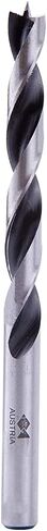 Fisch Brad Point Drill Bits (6mm x 93mm) - Premium Drill Bits for Soft, Hard, Veneered and Laminated Wood, MDF and Acrylic Glass - Beveled Edge for Fast, Easy Cutting - FSF-003977 - Made in Austria in Saudi Arabia