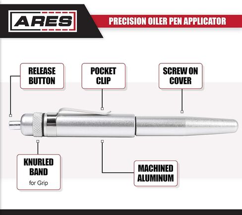 ARES 70004 - أداة وضع أقلام الزيت الدقيقة - توضع بدقة كليب وباليتول ومواد التشحيم الأخرى في الأماكن الضيقة in Saudi Arabia