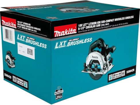 Makita XSH04ZB 18V LXT® Lithium-Ion Sub-Compact Brushless Cordless 6-1/2" Circular Saw, Tool Only in Saudi Arabia