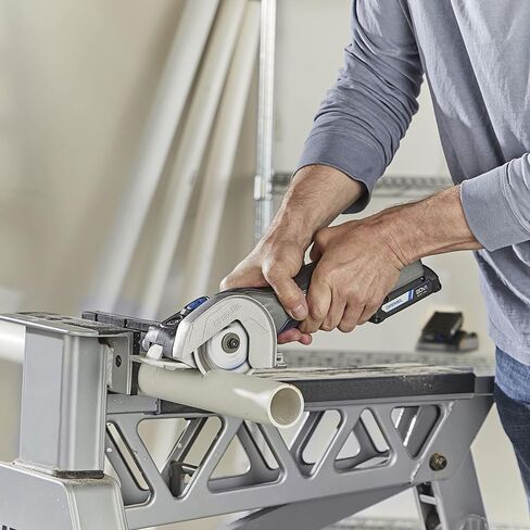 Dremel US20V-01 Compact Circular Saw Tool Kit with (1) 20V Battery, (3) Cutting Wheels & Storage Bag - 15,000 RPM - Ideal for Flush Cutting, Plunge Cutting and Surface Preparation in Saudi Arabia