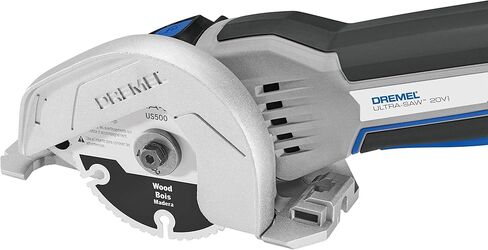 Dremel US20V-01 Compact Circular Saw Tool Kit with (1) 20V Battery, (3) Cutting Wheels & Storage Bag - 15,000 RPM - Ideal for Flush Cutting, Plunge Cutting and Surface Preparation in Saudi Arabia