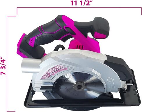 20-Volt Lithium-Ion 7 1/4-Inch Left Blade Brushless Cordless Circular Saw With 4Ah Battery in Saudi Arabia