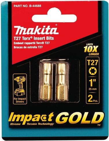 Makita B-44650 Impact GOLD® #15 Torx Insert Bit, 2/pk in Saudi Arabia