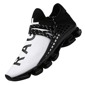 DUORO Mens Slip On Road Running Shoes Breathable Lightweight Comfortable Walking Shoes Athletic Gym Tennis Shoes for Men