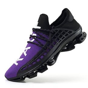 DUORO Mens Slip On Road Running Shoes Breathable Lightweight Comfortable Walking Shoes Athletic Gym Tennis Shoes for Men in Saudi Arabia