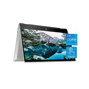 HP Pavilion x360 14" Touchscreen Laptop, 11th Gen Intel Core i5-1135G7, 8 GB RAM, 256 GB SSD Storage, Full HD IPS Display, Windows 10 Home OS, Long Battery Life, Work & Streaming (14-dw1024nr, 2021) in Kuwait