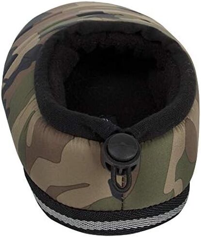 Weatherproof Men's Nylon Puffer Camping Slipper Indoor/Outdoor House Shoe with Collapsible Back in Saudi Arabia